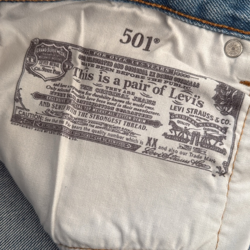 Levi's Womens Blue Jeans - Picture 5 of 8